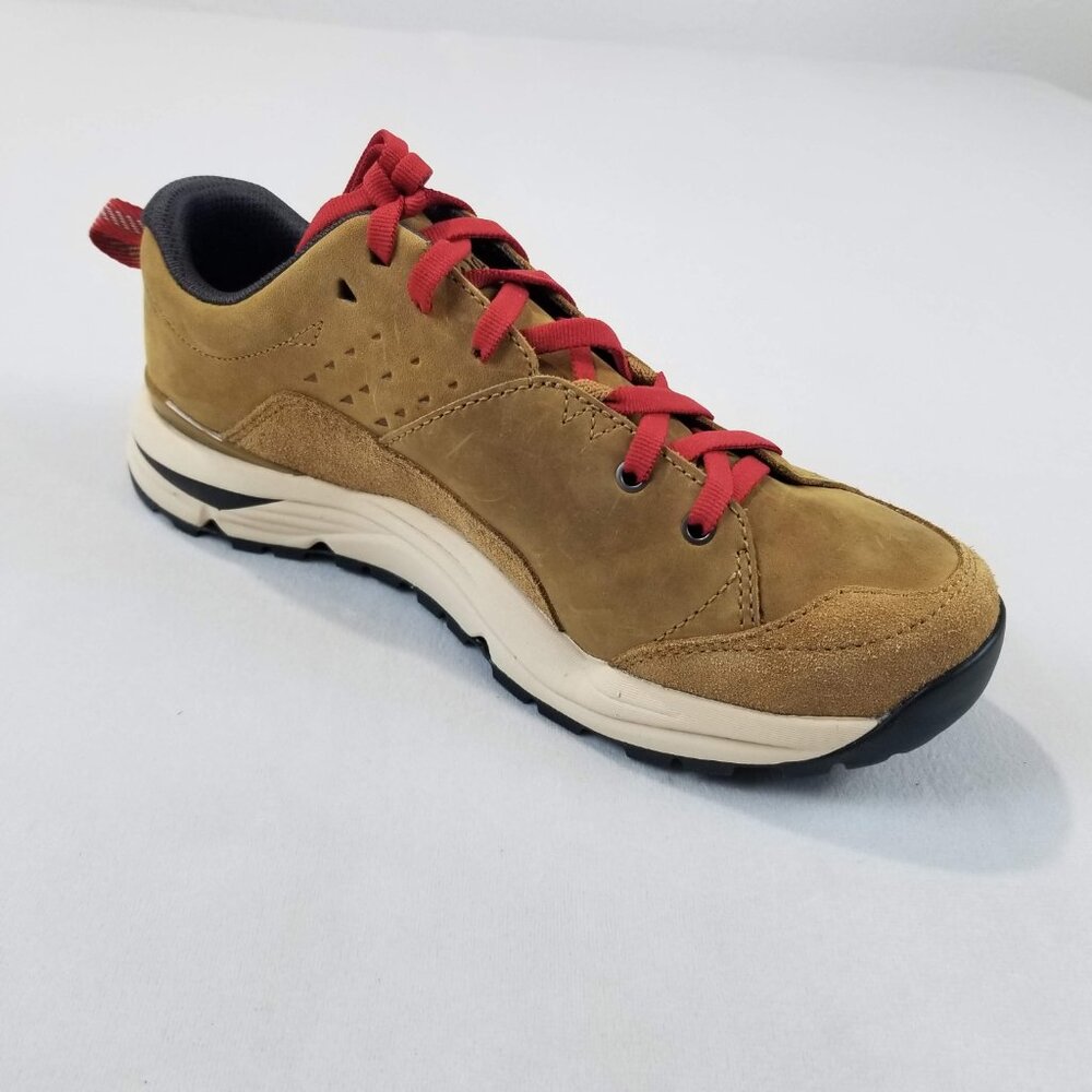 Danner Men’s Hiking Shoes Sample Size 7M Vibram Sole Tan Nubuck Rare Hiking - Picture 10 of 10